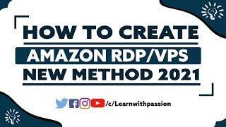 How to Create AWS RDP In 2021