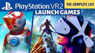 All PlayStation VR2 Launch Titles | THE COMPLETE LIST