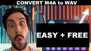 Convert M4a to WAV Instantly | Get PERFECT Sound Quality