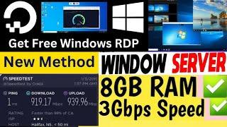 How to Create Free RDP Window Server  | Free RDP | Free VPS