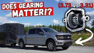 Ford F150 3.73 vs 3.31 Gears (5L Coyote V8) | Which Tows Better??