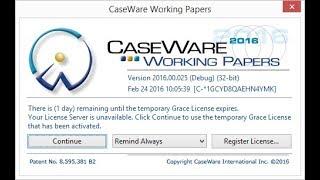 Detailed Webinar on CaseWare Usage (Account Making to Audit)