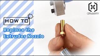 Replace the Extruder Nozzle on Sidewinder X2 and Genius pro