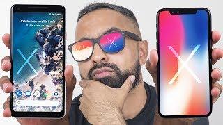 Google Pixel 2 XL vs iPhone X