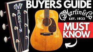 Martin Guitar BUYERS GUIDE (Every Model Explained)