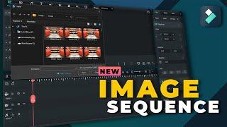 Transform Image Sequences into Stunning Videos with Filmora's New Feature!