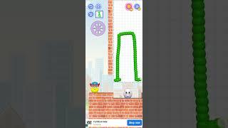 Draw To Smash logic puzzle Level 990 #imalidotcom game solution Logic Puzzle Draw the line to smash