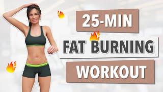 25-MIN FAT BURNING WORKOUT - FULL BODY CARDIO & TONING EXERCISE