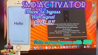 Iphone 5s Activation screen bypass with Signal. SMD ACTIVATOR for iPhone 5s to X. IOS 12 to 16.3..