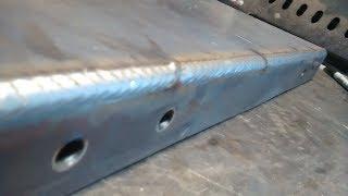 Mig welding outside corner joints