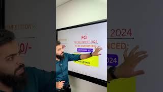 LATEST FCI JOB REQUIRMENT  2024 SALARY UP TO 42K