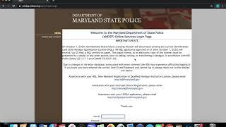 How to Apply for your MD Handgun Qualification License (HQL) the Qualified Class Exemptions