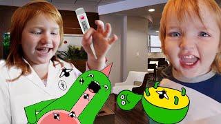 PET VET with NiKO!!  Doctor Adley takes care of animals! pretend play pet clinic! Adleys app reviews