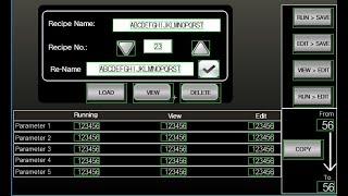 Recipe Function Library in Mitsubishi PLC