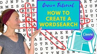 Canva Tutorial: How to Create a Wordsearch on Canva