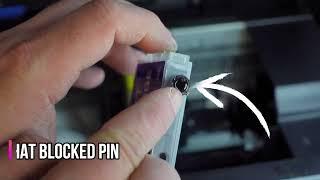 How to fix all Epson WF-SERIES inkjet printer?Didn't print Black Fixed FOR FREE! No cleaning kit !