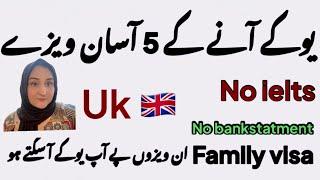 Uk work visa/uk 5 easiest visa/how to apply uk visa 6November 2024