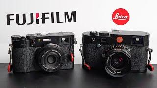 LEICA vs FUJIFILM - JPEG COMPARISON