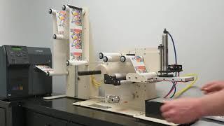 Flat Products Print and Apply Bench top Labeling Machine - LabelOn™ Loop