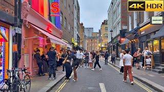 A Summer Evening Walk in London | Exploring the West End and Central London Walk [4K HDR]