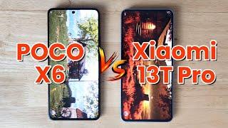 POCO X6 vs Xiaomi 13T Pro Antutu Battle!