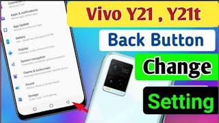 Vivo y21 back button setting/vivo y21 back button change/vivo y21t navigation gesture
