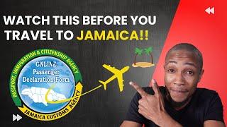 How to Fill Jamaica Immigration form