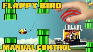 Manual control of Flappy Bird with Arduino #python #arduino #flappybird