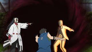 Jigen comes to Konoha to get Kawaki - Naruto Fight Jigen to Save Kawaki