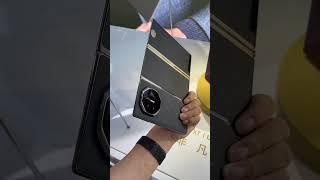 Huawei Mate XT real machine hands-on, really big and thin #Huaweimatext #Huawei #tri-fold phone