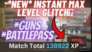 MAX LEVEL in 30 MINS! MAX EVERYTHING/TIERS/XP/AFK! WARZONE GLITCHES! WARZONETIER SKIP GLITCH!