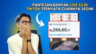 CUAN RATUSAN JUTA MODAL LIVE SS TEMPEL DI TIKTOK! KOK BISA?