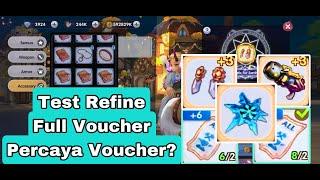 Refine Core with Voucher +6 Ragnarok X next Generation