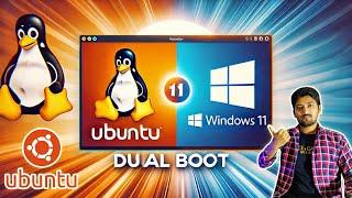 How to Dual Boot Windows 11 & Ubuntu | Dual Boot Kaise Karen Windows 10/11 & Ubuntu ko | New 2025