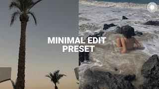 Minimal Edit filter | Instagram feed theme | vsco filters