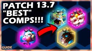 BEST COMPS Patch 13.7!!! - Recommendations for Climbing in TFT SET 13