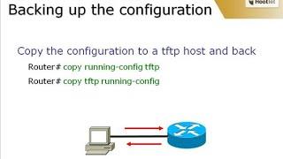 Backup of startup- configuration from one cisco  router to other