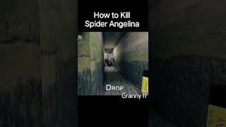 How to kill spider angelina | Spider angelina ko kaise mare #angelina #shorts #granny