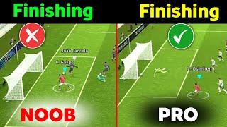 How to Finishing Like PRO - Use This Guide  Tutorial Skills in efootball 2024 Mobile