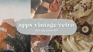 recomendando apps vintage/retro