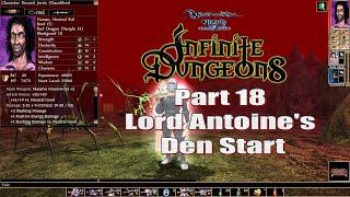 Neverwinter Nights Enhanced Edition Infinite Dungeons Part 18 Lord Antoine's Den Start 4k 60fps