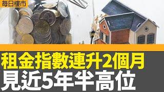 每日樓市｜租金指數連升2個月 見近5年半高位｜港股跌穿24000點 最多跌近600點｜新盤市場氣氛熾熱 周末錄約300宗成交｜28Hse特約 : 每日樓市│HOY TV資訊台 有線新聞