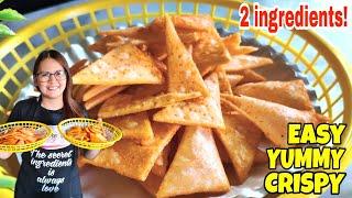 2 INGREDIENTS Home Made CHIPS Masarap PAPAKIN NAKAKABUSOG Din | Only FLOUR & WATER |StrawBerry-Gery