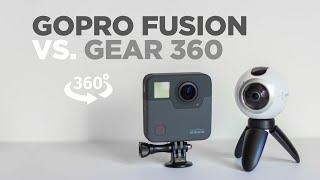 GoPro Fusion and Samsung Gear 360° Comparison