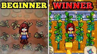Ultra Beginners Guide In Stardew Valley | How To Not Suck.