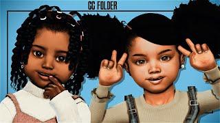 URBAN TODDLER SIM DUMP 2  - CC & SIM DOWNLOAD | Sims 4 CAS