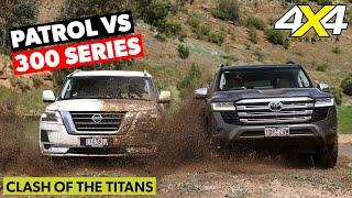 2021 Nissan Patrol Ti-L vs 2021 Toyota LandCruiser 300 Sahara | 4X4 Australia