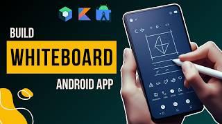 Whiteboard Android App || #1 Basic Screen Design ||  Jetpack Compose || Kotlin || Android Dev