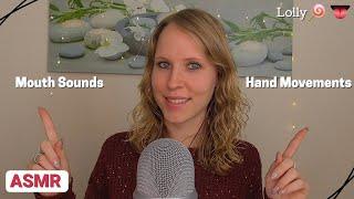 ASMR Mouth Sounds & Hand Movement (Lolly  Nederlands)