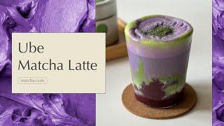 Ube Matcha Latte | Cafe Recipe You Can Do at Home